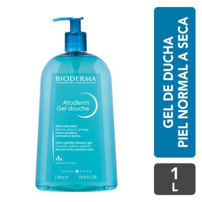 Gel de Ducha Atoderm Bioderma 1 LT1