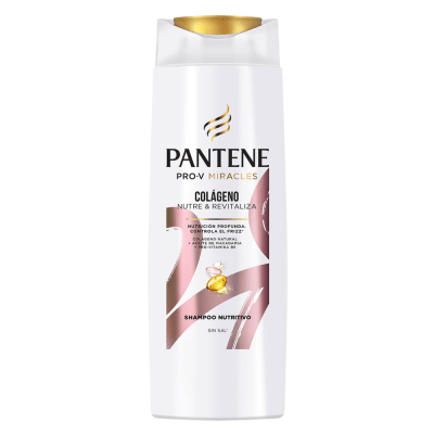 Pantene Pro-V Shampoo Nutritivo Colágeno Nutre & Crece Frasco 300ml