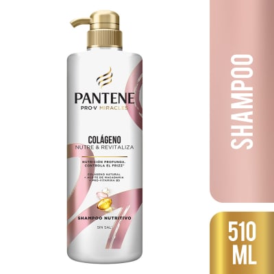 Pantene Pro-V Shampoo Nutritivo Colágeno Nutre & Revitaliza Frasco 510ml