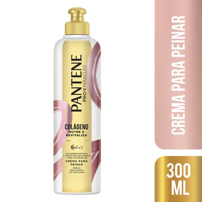Pantene Crema Para Peinar Colágeno Nutre & Revitaliza Frasco 300ml