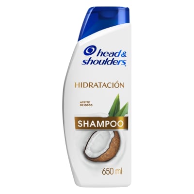 Head & Shoulders Shampoo Hidratación Frasco 650ml