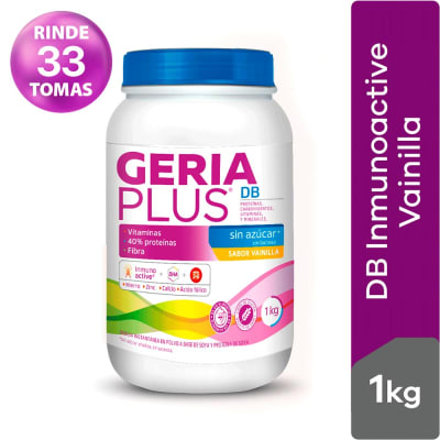 Geriaplus DB Polvo Sabor Vainilla Frasco 1kg1