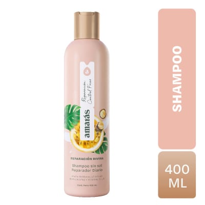 Amarás Shampoo Reparación Crontrol Frizz Frasco 400ml
