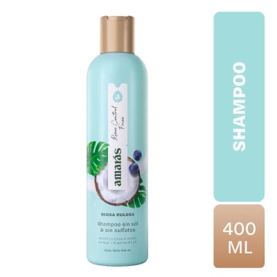 Amarás Shampoo Rizos Control Frizz Frasco 400ml