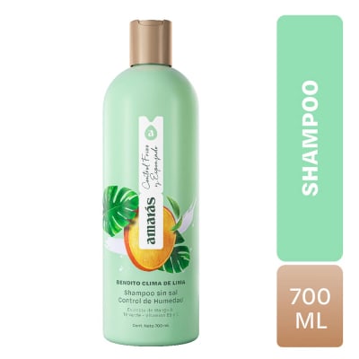 Amarás Shampoo Control Frizz y Esponjado Frasco 700ml