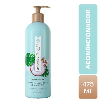 Amarás Acondicionador Rizos Control Frizz Frasco 475ml