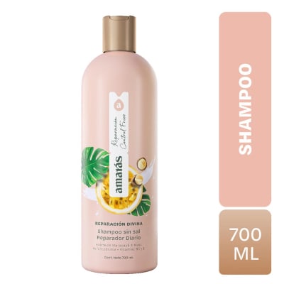 Amarás Shampoo Reparación Control Frizz Frasco 700ml