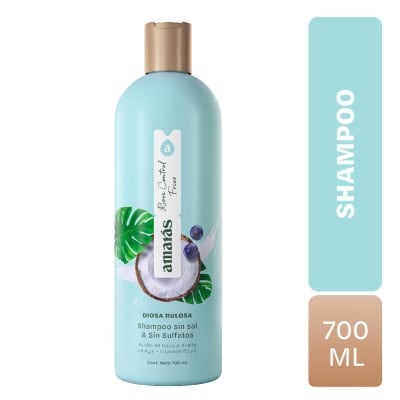Amarás Shampoo Rizos Control Frizz Frasco 700ml