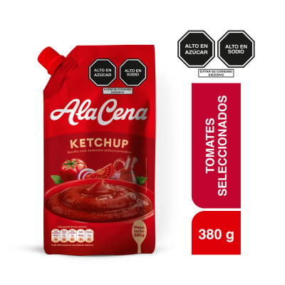 AlaCena Ketchup Doypack 380gr1