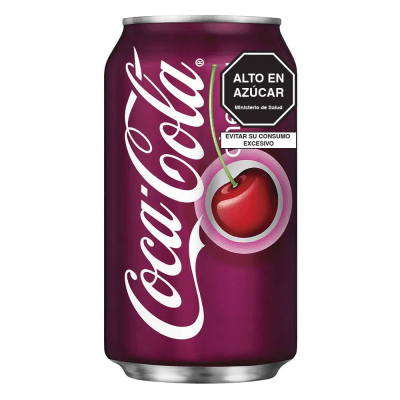 Coca Cola Gaseosa Sabor Cereza Lata 355ml