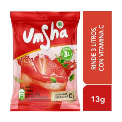 Refresco de Fresa Umsha Caja x 12 uni