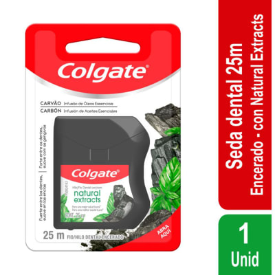 Colgate Hilo Dental Natural Extracts Carbón 25m1