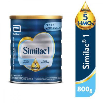 Similac 1 con Mezcla de 5HMOs Lata 800gr1
