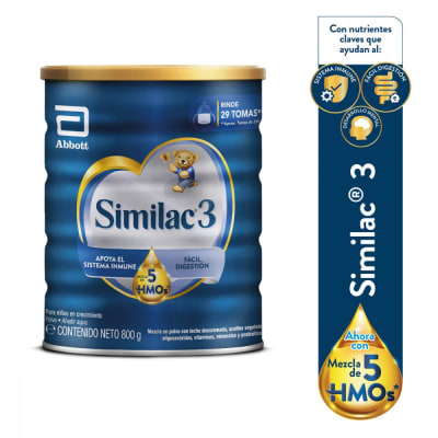 Similac 3 con Mezcla de 5HMOs Lata 800gr1