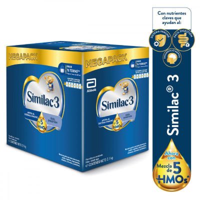 Similac 3 con Mezcla de 5HMOs Caja 2.1kg1