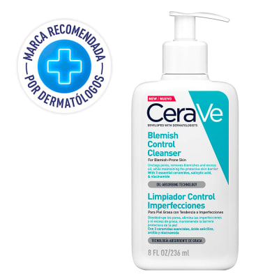 Gel Limpiador Anti-imperfecciones CeraVe Blemish Control1
