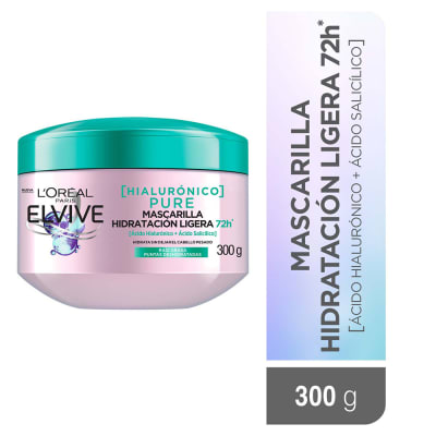 Elvive Mascarilla Hidratación Ligera Pote 300gr1