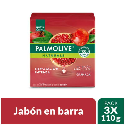 Palmolive Jabón Granada Barra 110gr Pack 3und1