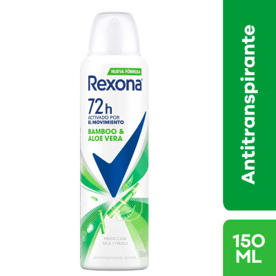 Rexona Antitranspirante Bamboo & Aloe Vera Spray 150ml1
