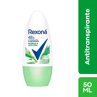 Rexona Antitranspirante Bamboo & Aloe Vera Roll-on 50ml1