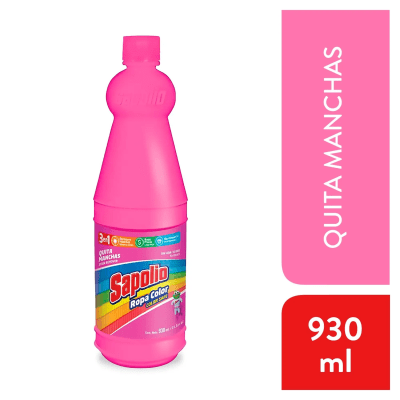Sapolio Quitamanchas Ropa Color Botella 930ml