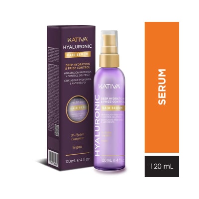 Sérum Capilar Kativa Hidratación Profunda y Control del Frizz