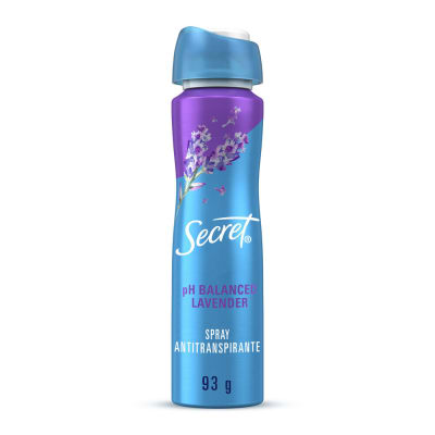 Secret Antitranspirante pH Balanced Lavender Spray 150ml