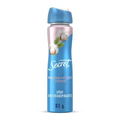 Secret Antitranspirante Powder Protect Cotton Spray 150ml