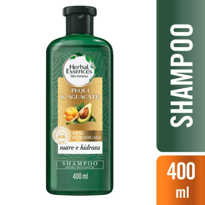 Herbal Essences Shampoo Pequi & Aguacate Frasco 400ml
