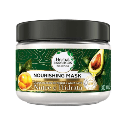 Herbal Essences Tratamiento Capilar Pequi & Aguacate Frasco 300ml1