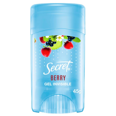 Secret Desodorante Gel Invisible Berry Frasco 45gr1