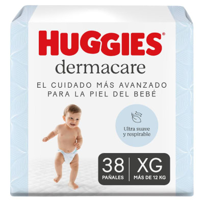 Huggies Pañal Dermacare Talla XG Bolsa 38und