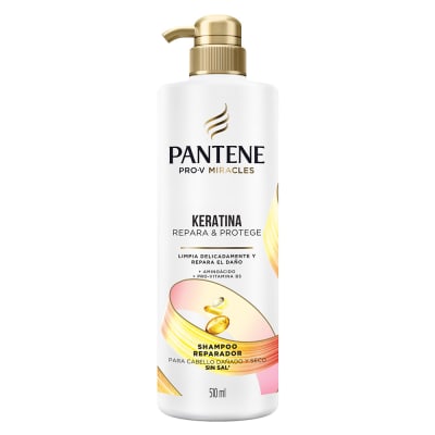 Pantene Pro-V Shampoo Reparador Keratina Repara & Protege Frasco 510ml