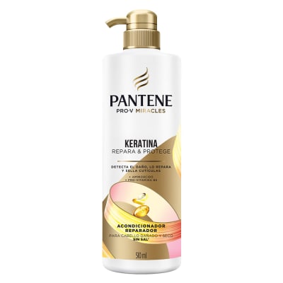 Pantene Pro-V Acondicionador Reparador Keratina Repara & Protege Frasco 510ml