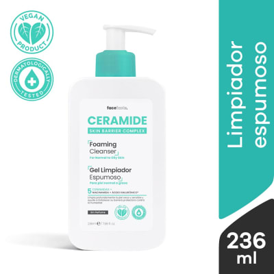 Gel Limpiador Espumoso Facefacts Ceramide 236 ML