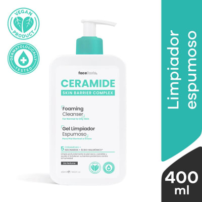 Gel Limpiador Espumoso Facefacts Ceramide 400ml