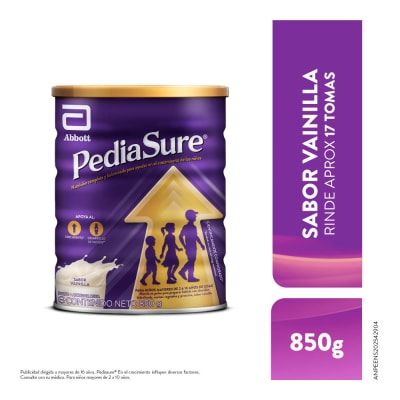 Pediasure Sabor Vainilla Lata 850gr