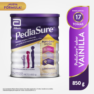 Pediasure Sabor Vainilla Lata 850gr