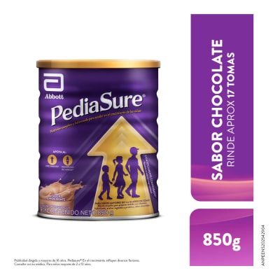 Pediasure Sabor Chocolate Lata 850gr1