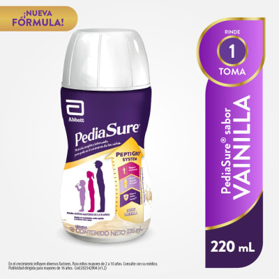 Pediasure Bebible Sabor Vainilla Botella 220ml