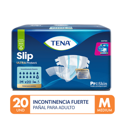 Tena Pañal Slip Ultra Protect Talla M Bolsa 20und
