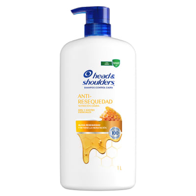 Head & Shoulders Shampoo Anti-Resequedad Frasco 1lt