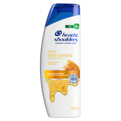 Head & Shoulders Shampoo Anti-Resequedad Frasco 375ml