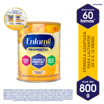 Enfamil Premium Promental 0-12 Meses Lata 800gr1