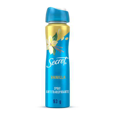 Secret Antitranspirante Vainilla Spray 150ml1