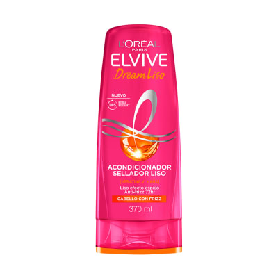 Elvive Acondicionador Liso Efecto Keratina Frasco 370ml