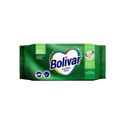 Bolívar Jabón Cuidado Total Aroma Limón Barra 190gr