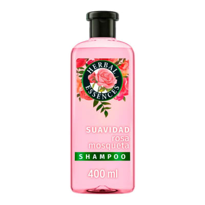 Herbal Essences Shampoo Rosa Mosqueta Frasco 400ml1