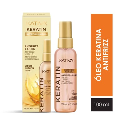 Óleo de Keratina Nutritivo Kativa Antifrizz1