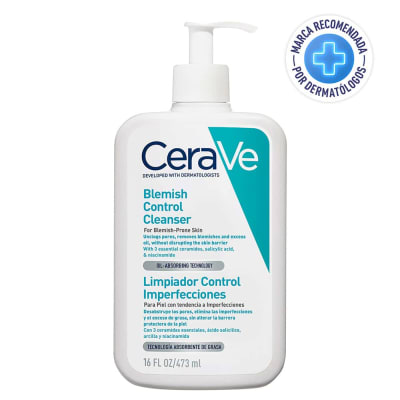 Gel Limpiador Imperfecciones CeraVe para Piel Grasa1